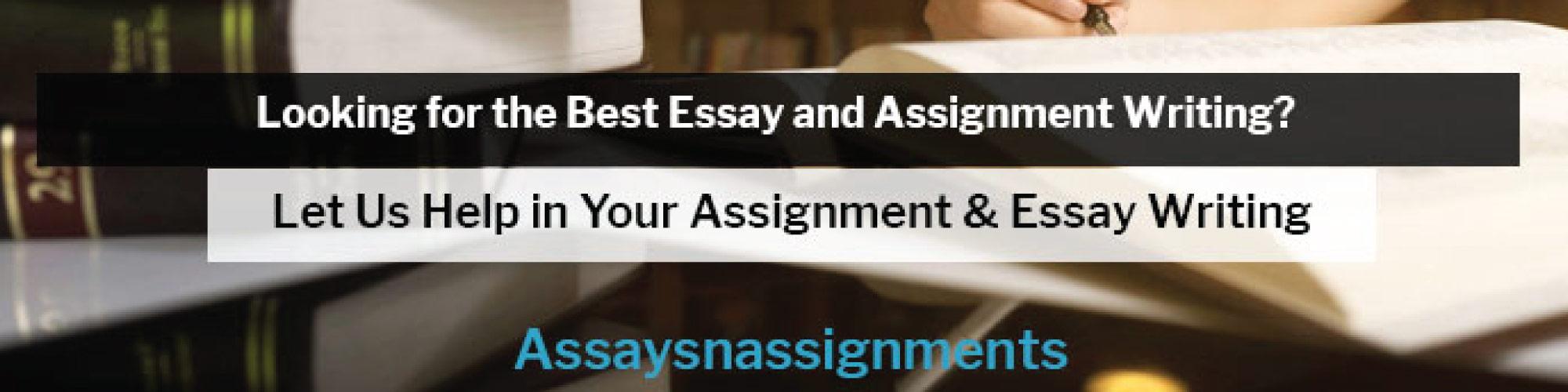 EssaysnAssignments